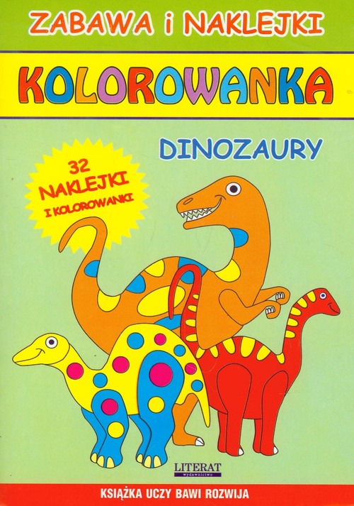 Dinozaury kolorowanka
