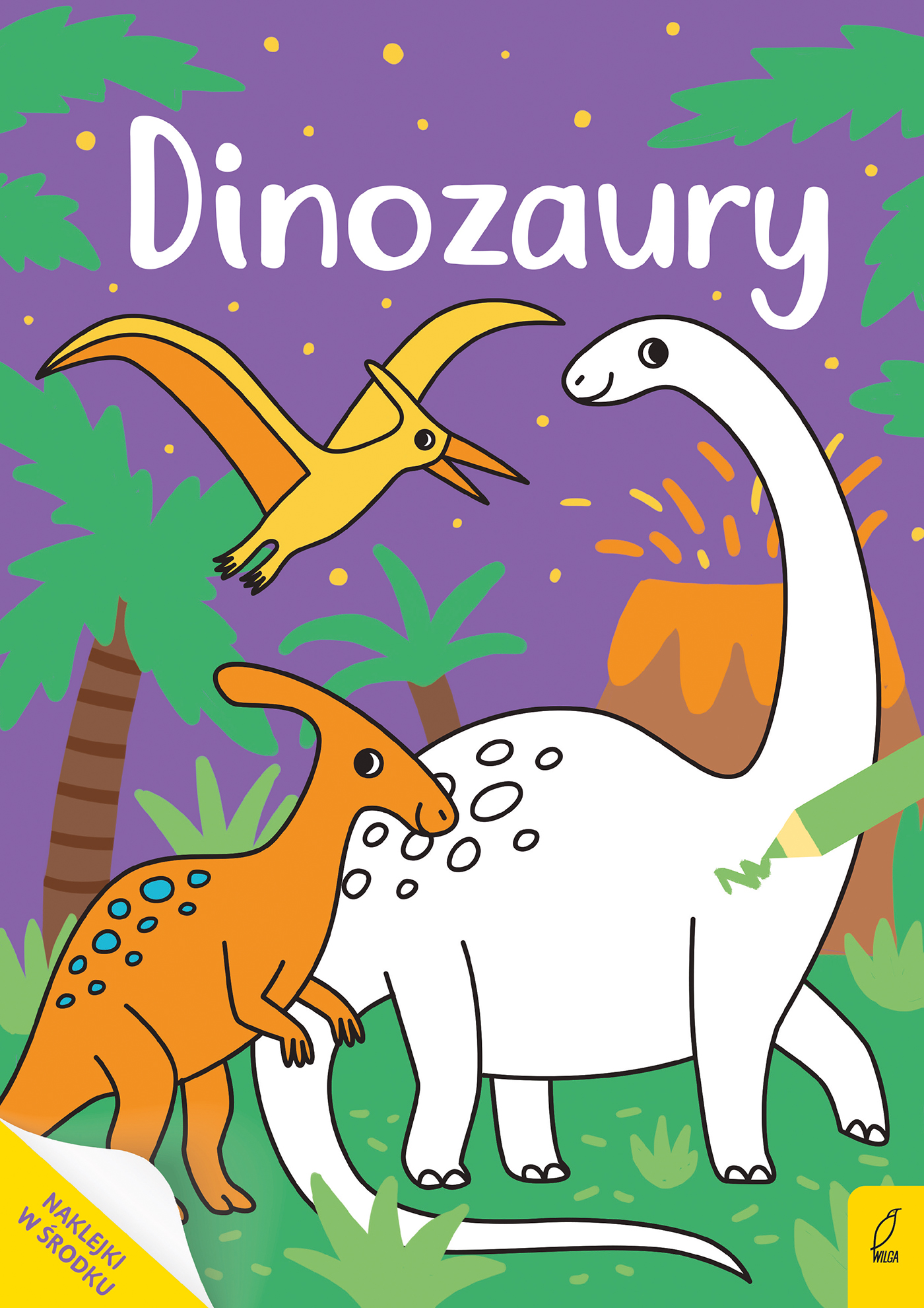 Dinozaury. Moja kolorowanka