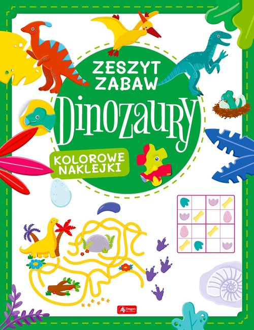 Dinozaury Zeszyt zabawy