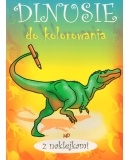 Dinusie do kolorowania