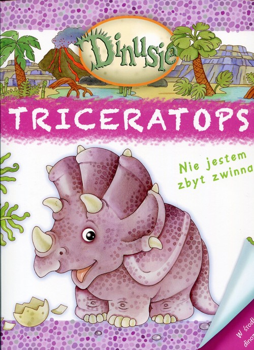 Dinusie. Triceratops