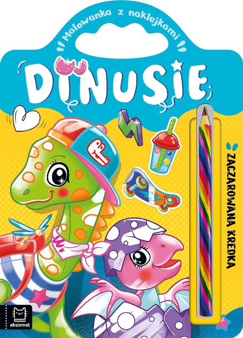 Dinusie. Zaczarowana kredka.