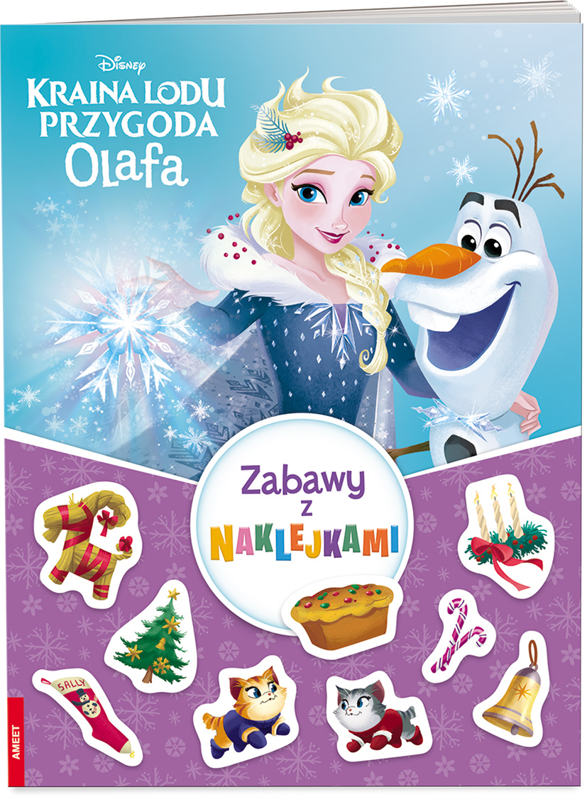 Disney Kraina Lodu Przygoda Olafa Zabawy z naklejkami STI-9111