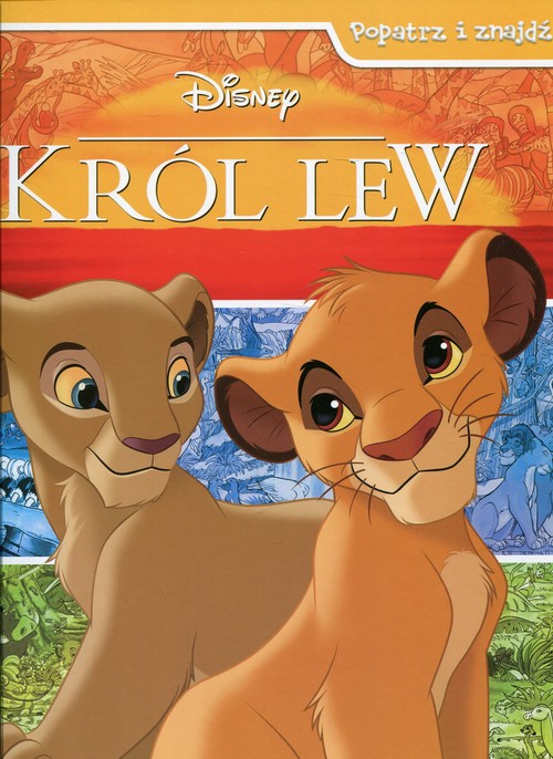 Disney Król Lew Popatrz i znajdź