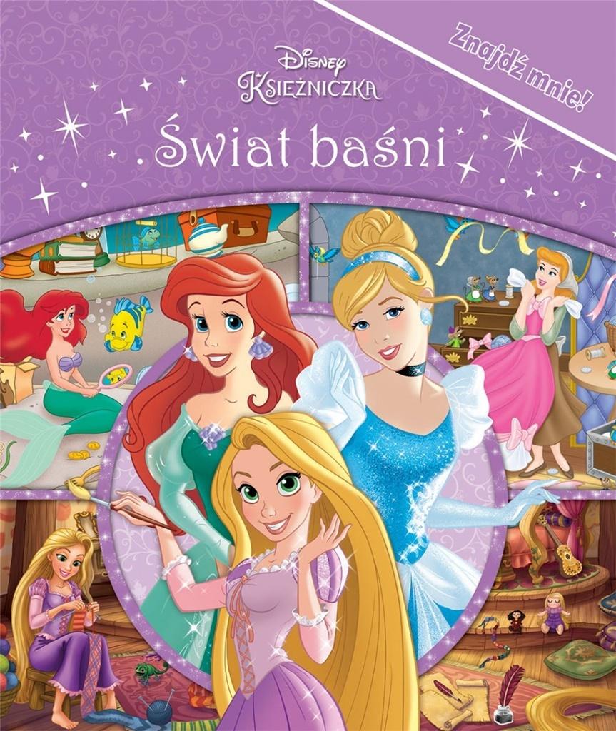 Disney Księżniczki. Świat baśni. Znajdź mnie!