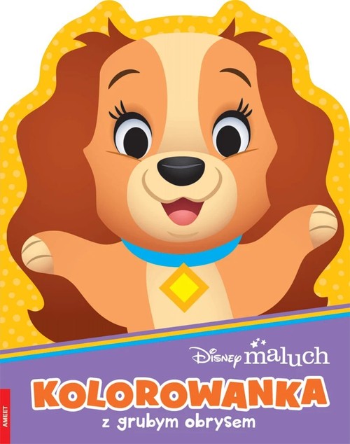 Disney Maluch Kolorowanka z grubym obrysem