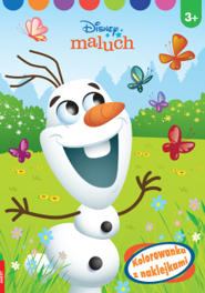 Disney Maluch Kolorowanka z naklejkami