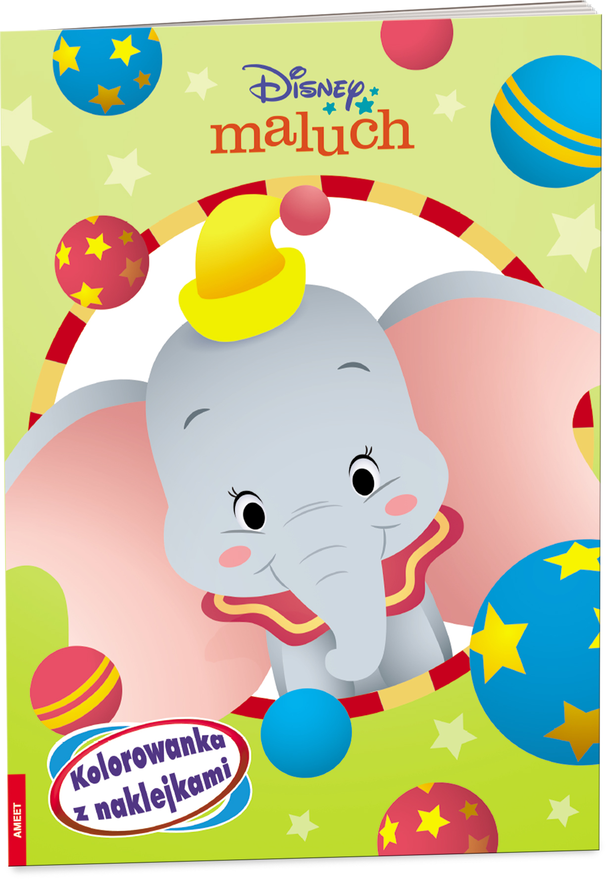 Disney Maluch Kolorowanka z naklejkami