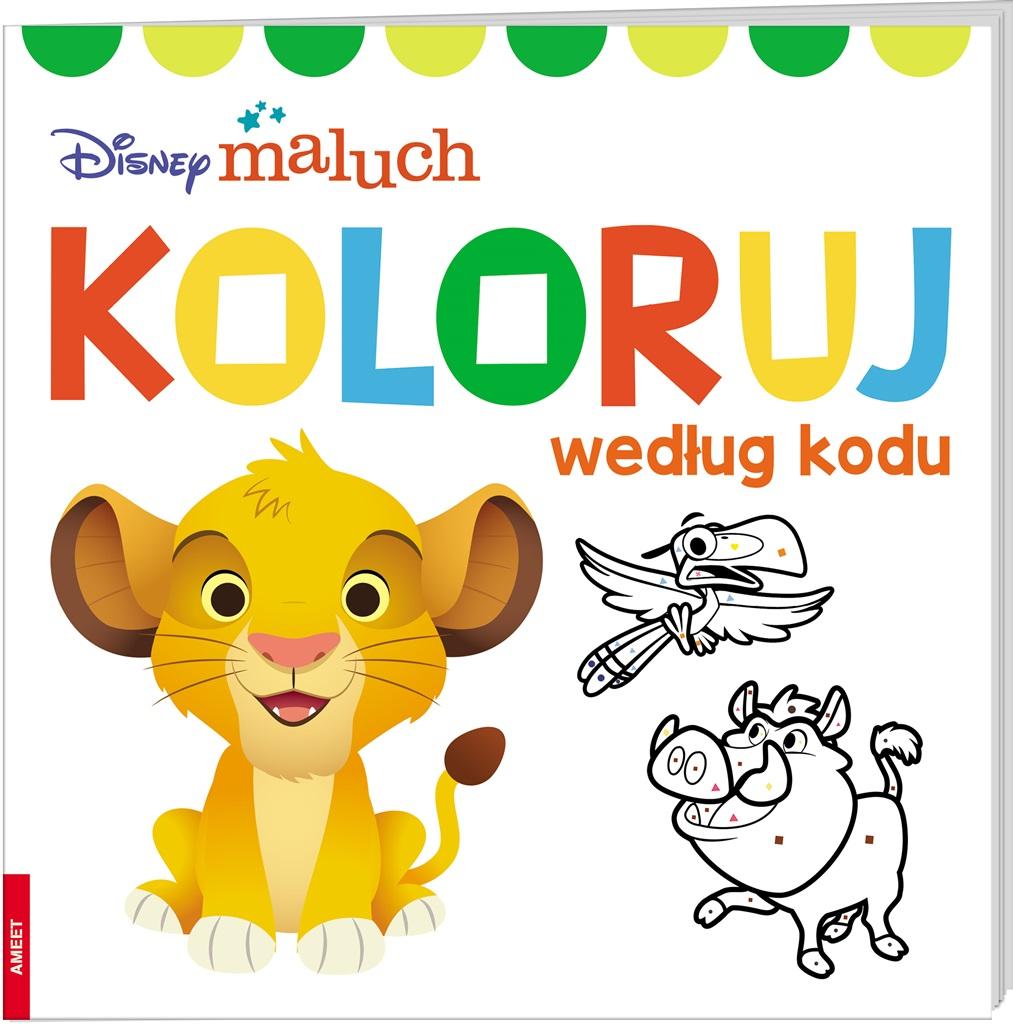 Disney Maluch. Koloruj według kodu.