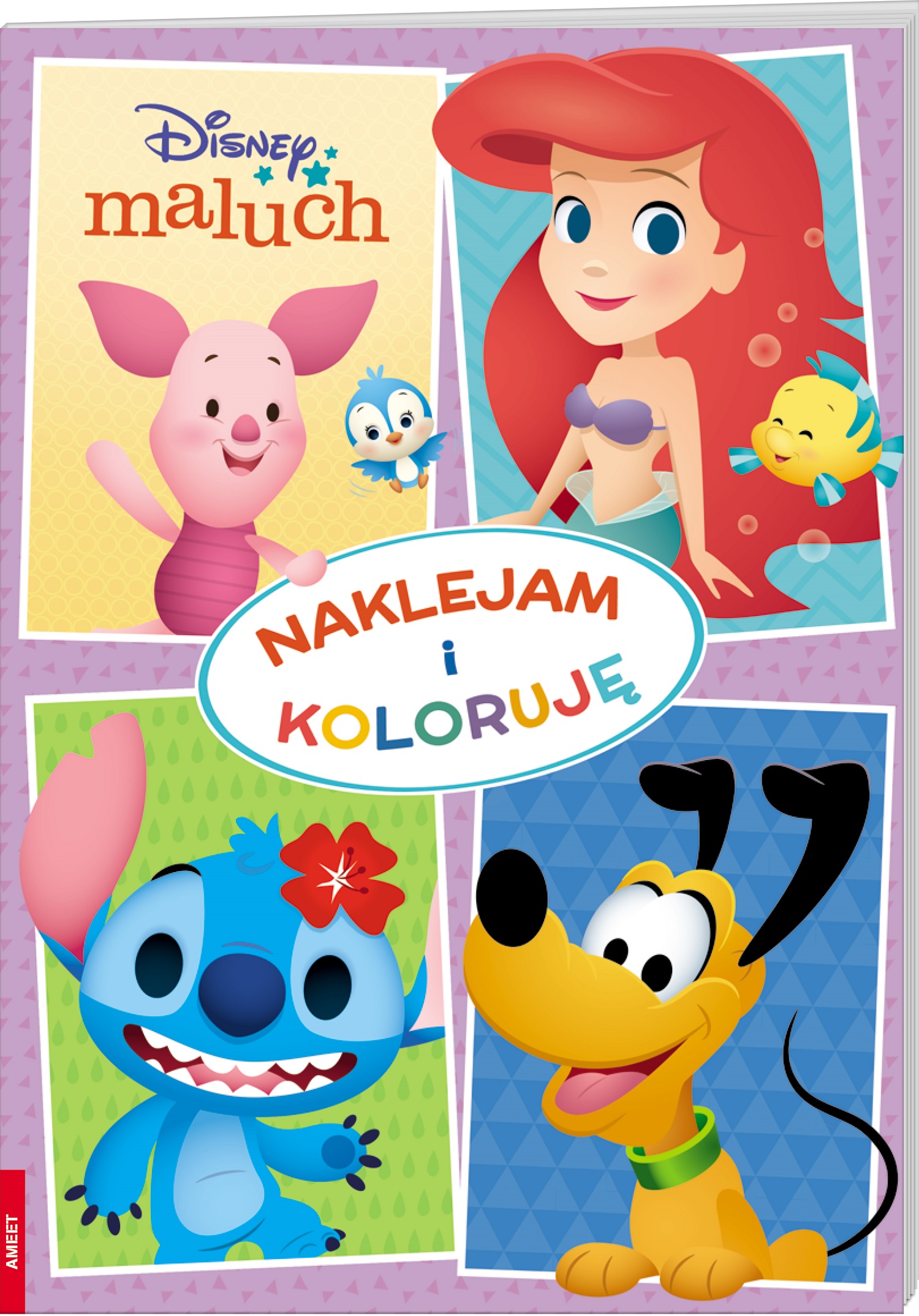 Disney maluch Naklejam i koloruję