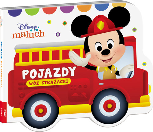 Disney Maluch Pojazdy Wóz strażacki