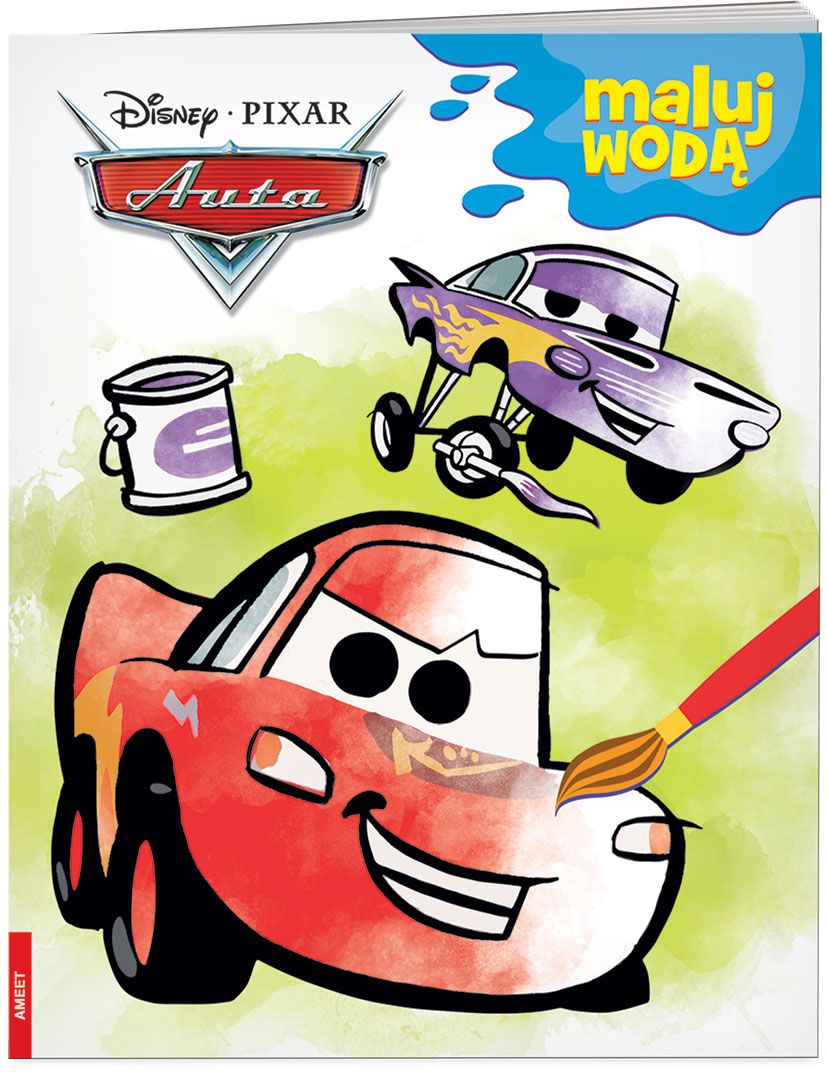 Disney Pixar Auta Maluj wodą