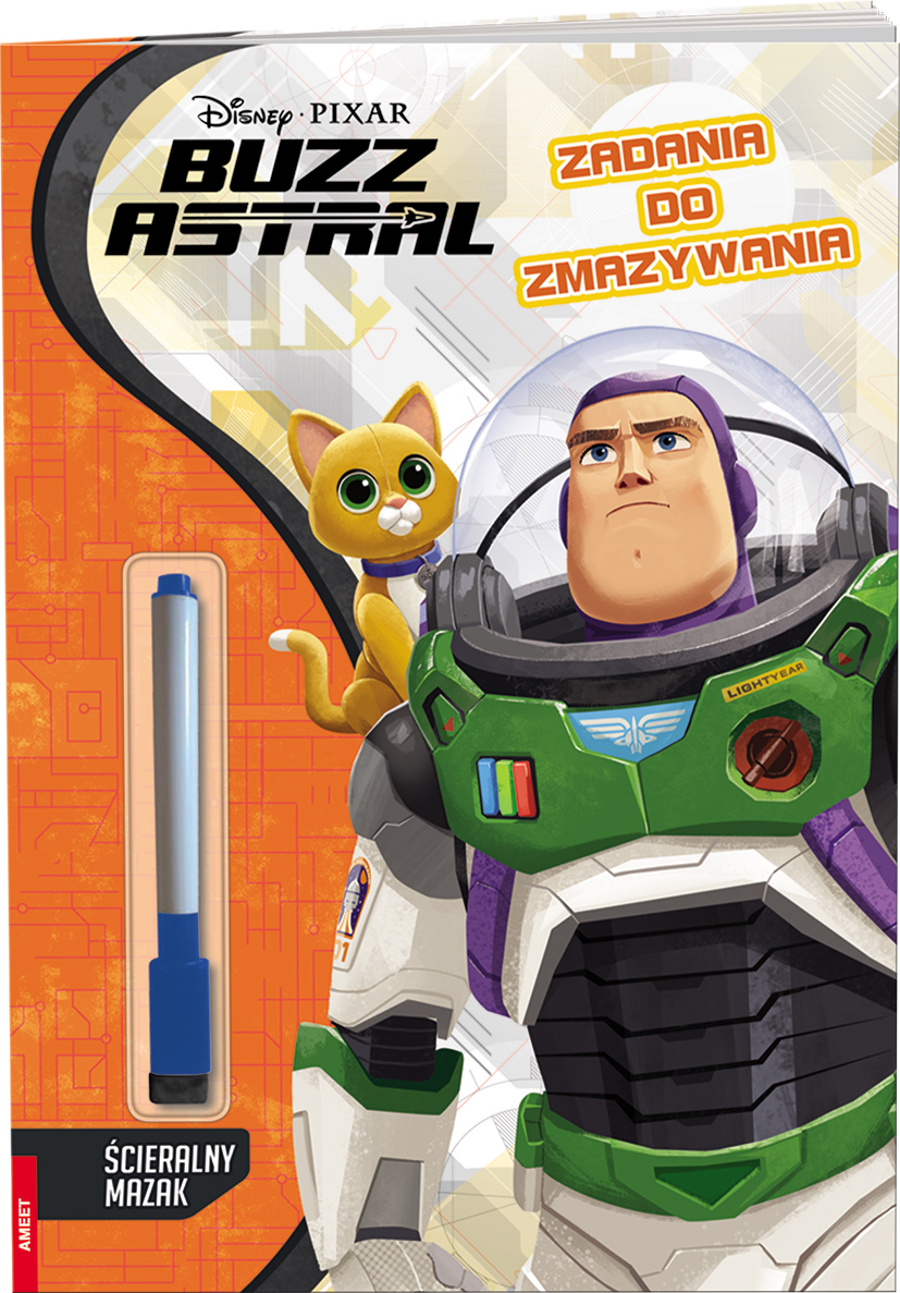 Disney Pixar Buzz Astral Zadania do zmazywania