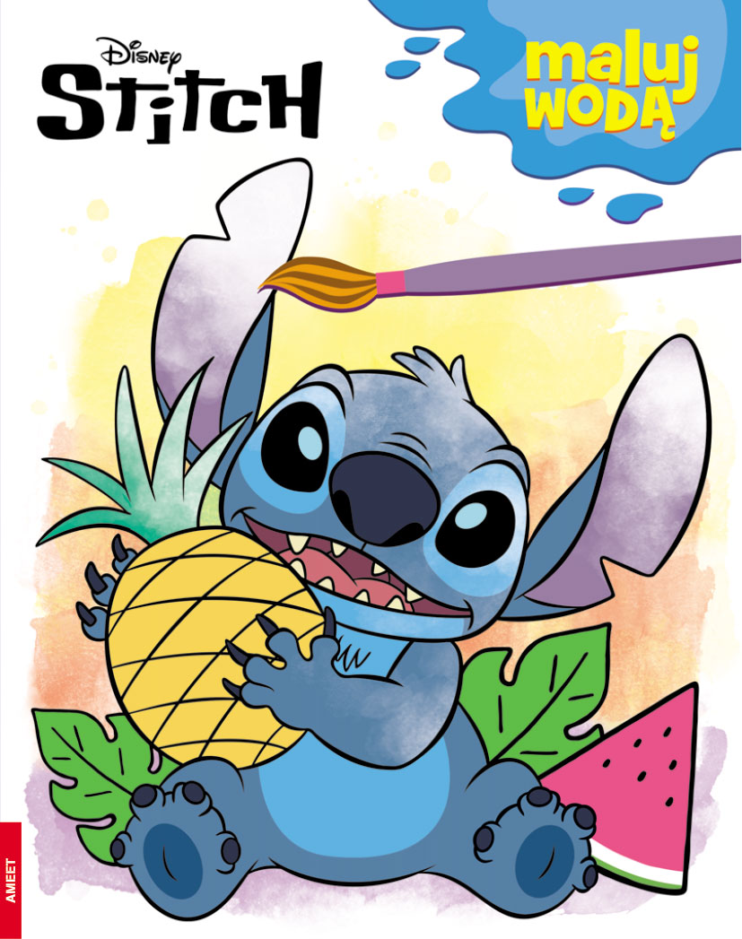 Disney Stitch Maluj Wodą