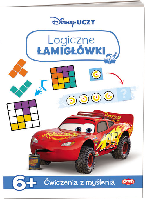 Disney Uczy Auta Logiczne łamigłówki