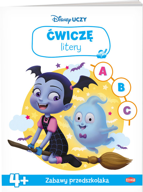 Disney Uczy Ćwiczę  litery 4+