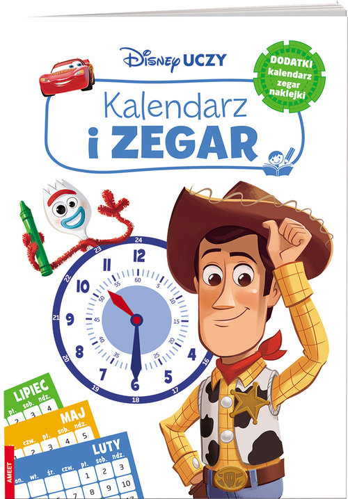 Disney Uczy Filmy Kalendarz i zegar