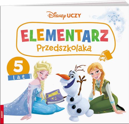 Disney Uczy Kraina Lodu Elementarz przedszkolaka 5 lat