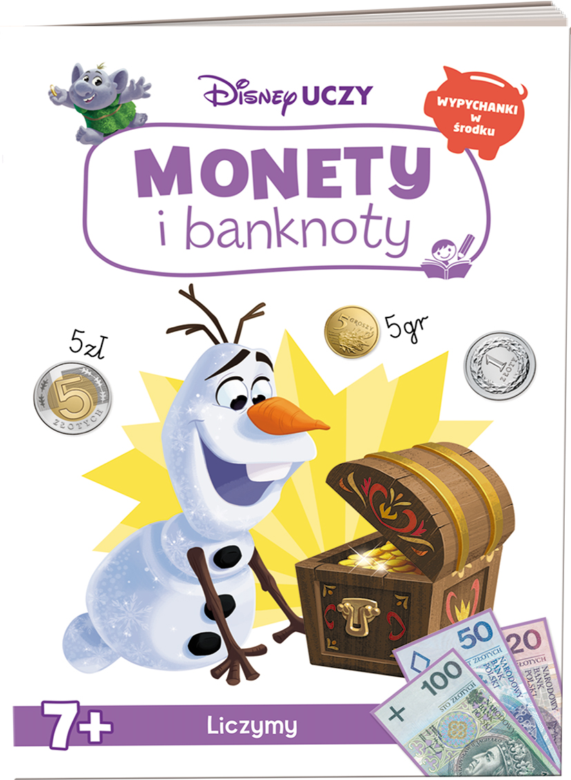 Disney uczy Kraina Lodu Monety i banknoty