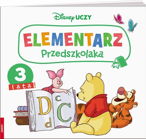 Disney Uczy Kubuś i przyjaciele Elementarz przedszkolaka 3 lata