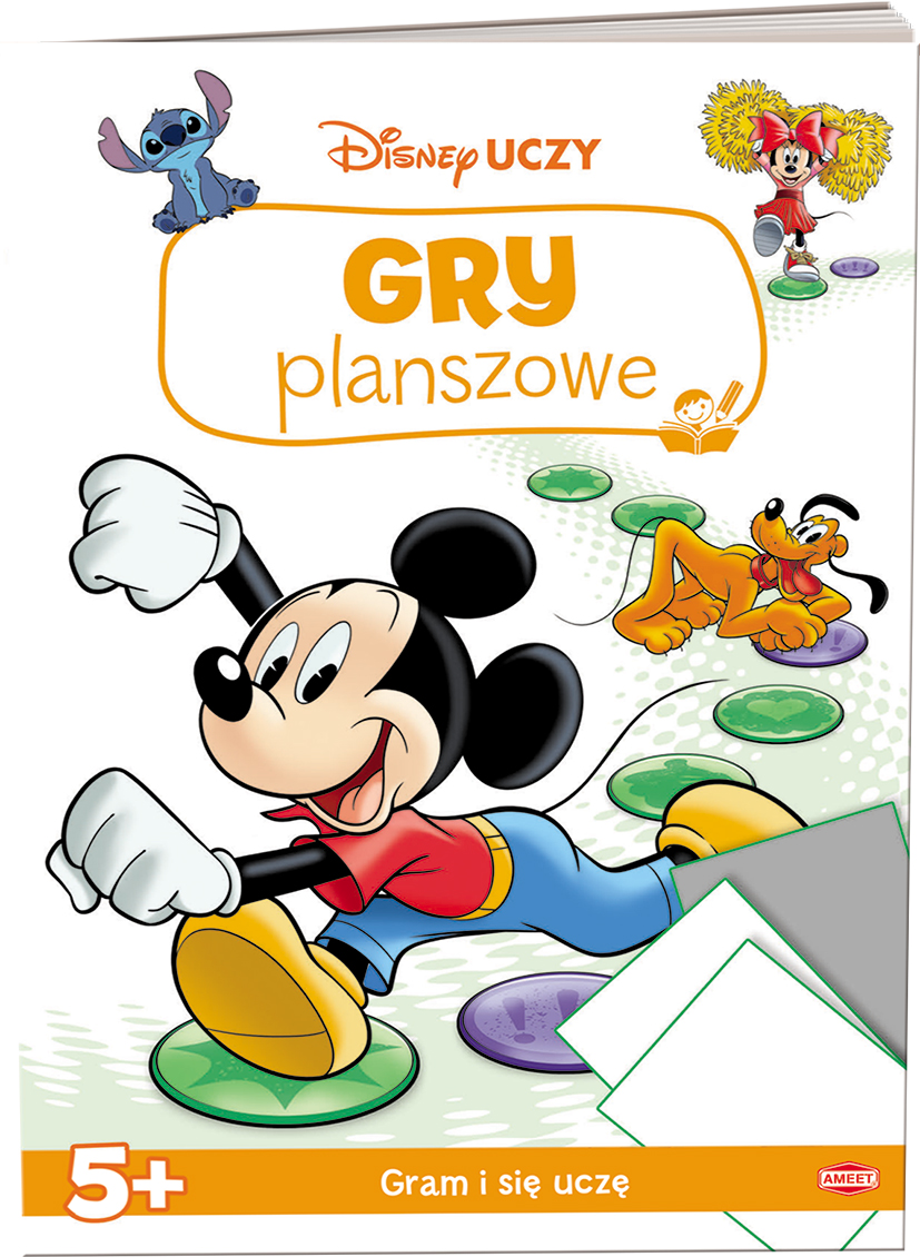 Disney Uczy mix Gry Planszowe