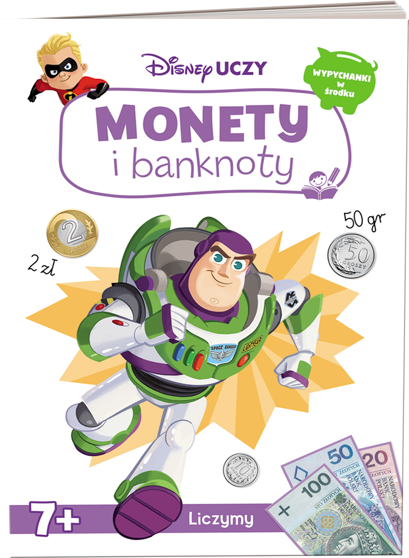 Disney uczy mix Monety i banknoty