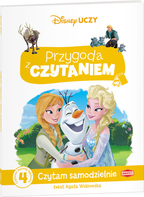 Disney Uczy Przygoda z czytaniem Kraina Lodu Czytam samodzielnie