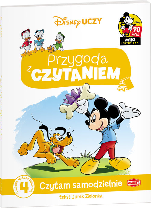 Disney Uczy Przygoda z czytaniem Mickey Mouse Czytam samodzielnie