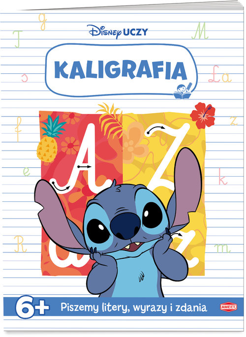 Disney uczy Stich Kaligrafia