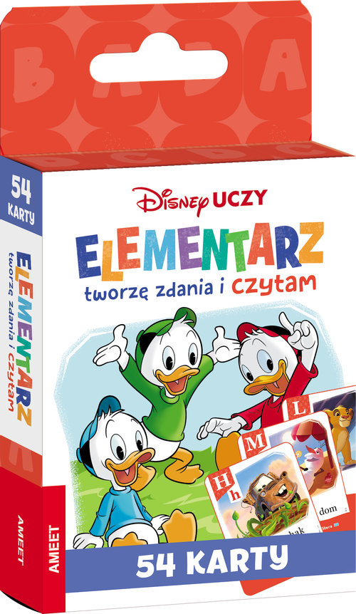 Disney Uczy. Tworzę zdania i czytam. Karty