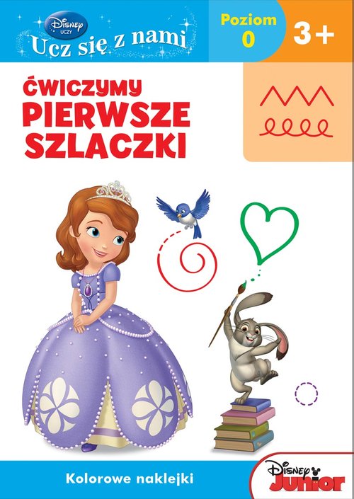 Disney uczy Ucz się z nami Ćwiczymy pierwsze szlaczki