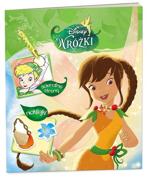 Disney Wróżki. Książeczka z naklejkami