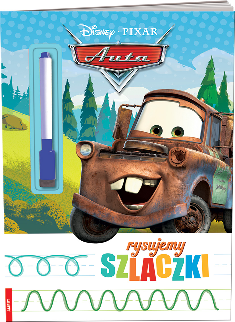 Disney/Pixar Auta. Rysujemy Szlaczki