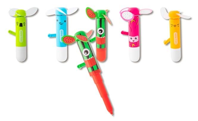 Długopisy wiatraczki display