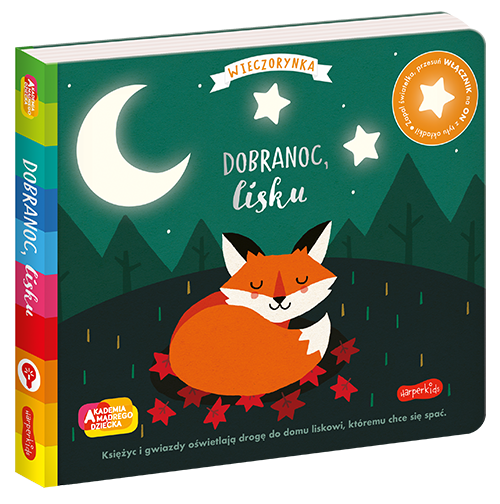 Dobranoc, lisku. Akademia mądrego dziecka. Wieczorynka. Seria ze światełkami