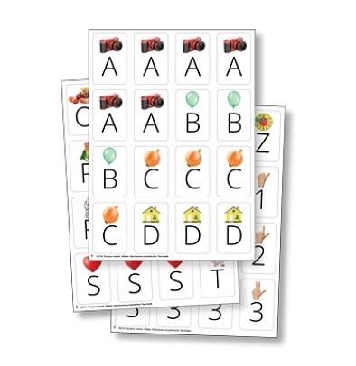 Dobry pomysł! Pięciolatek Alfabet z obrazkami