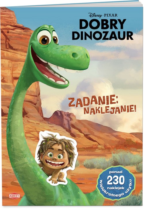 Dobryu dinozaur. Zadanie: naklejanie!