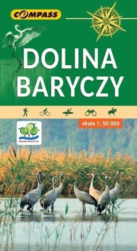 Dolina Baryczy mapa laminowana