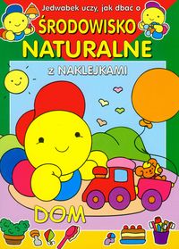 Dom z naklejkami
