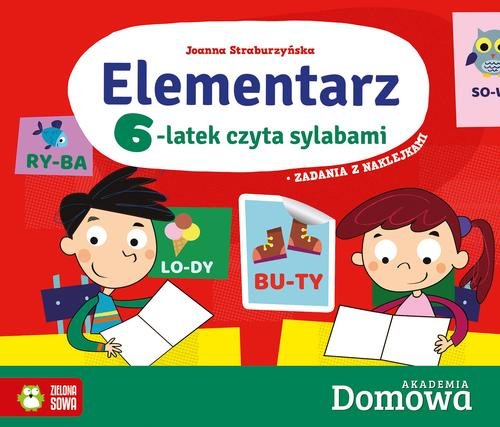 Domowa Akademia Elementarz 6-latek czyta sylabami