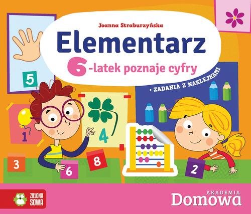 Domowa Akademia Elementarz 6-latek poznaje cyfry