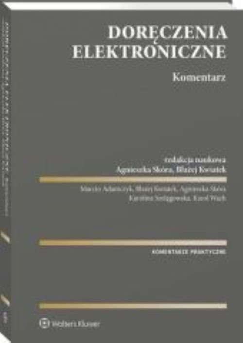 Doręczenia elektroniczne. Komentarz
