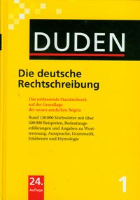 Duden 1 Die deutsche Rechtschreibung