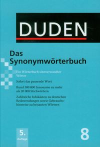 Duden 8 Das Synonymworterbuch