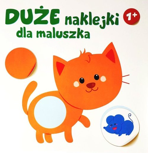 Duże naklejki dla maluszka Kotek