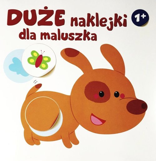 Duże naklejki dla maluszka Piesek