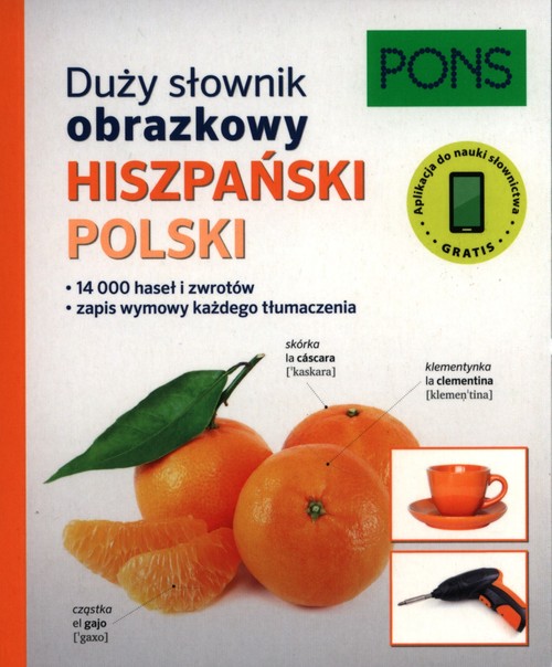 Duży słownik obrazkowy Hiszpański PONS