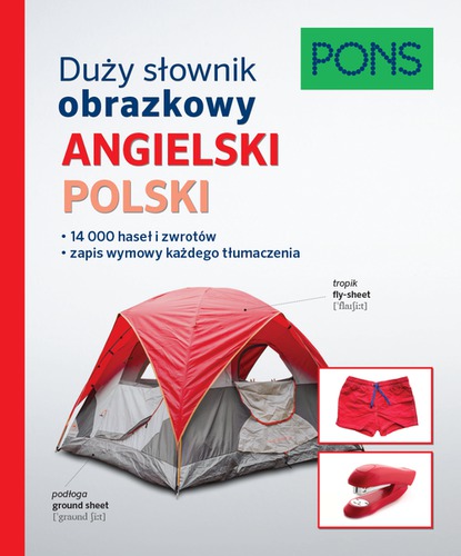 Duży słownik obrazkowy PONS Angielski 14 000 haseł