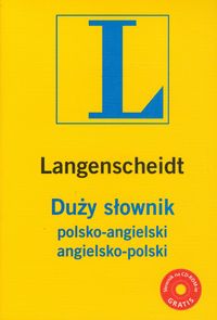 Duży słownik polsko-angielski angielsko-polski z płytą CD