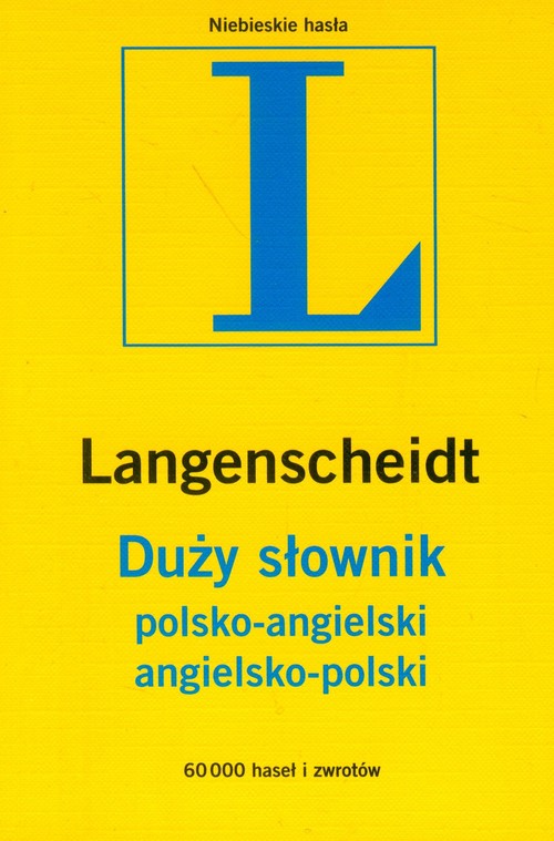 Duży słownik polsko-angielsko angielsko-polski